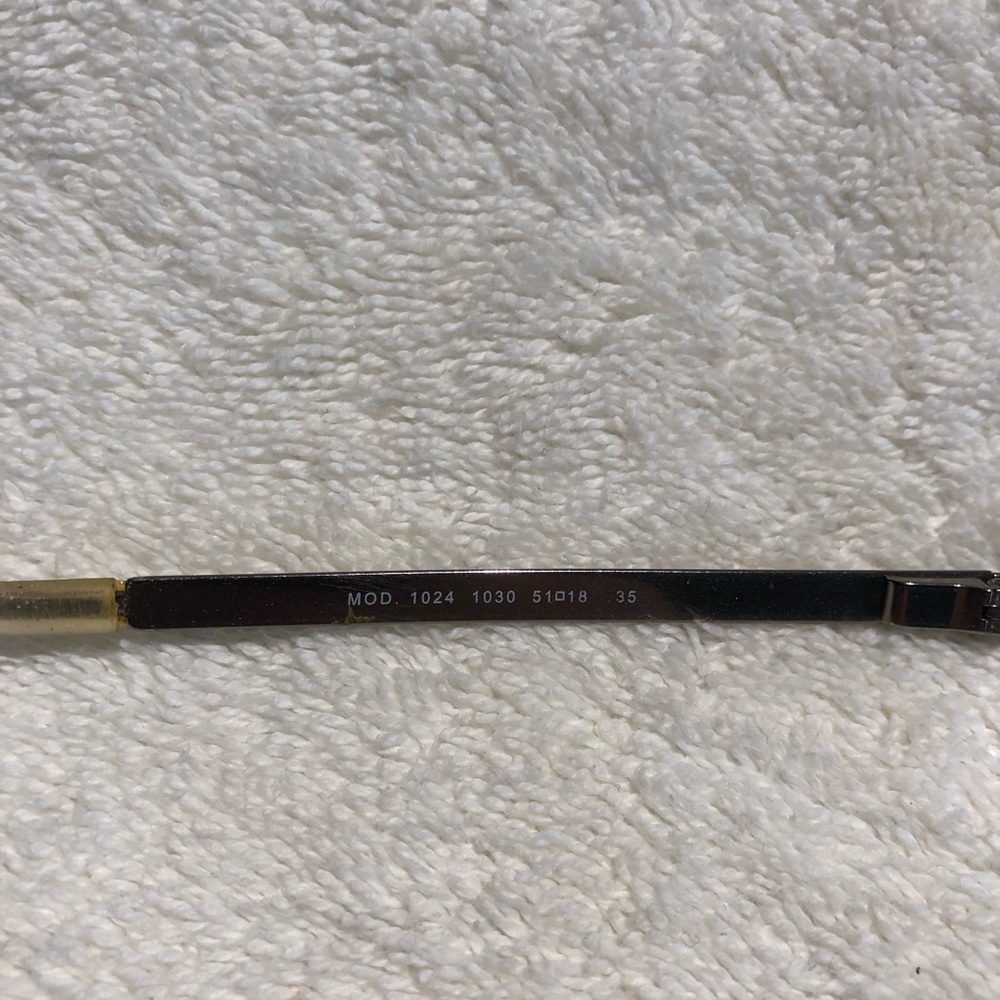 Versace Eyeglasses Rectangular Mod Ve1024 1030 Si… - image 5